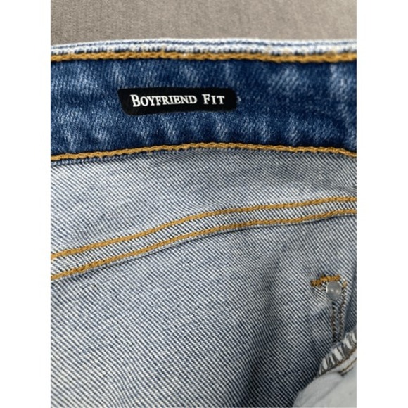 Judy Blue Boyfriend Fit Distressed Jeans Womens 11  30 Light‎ Wash Casual Grunge - Picture 5 of 10